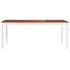 Maison Madeleine -  9 Piece Dining Set Pinewood White and Brown